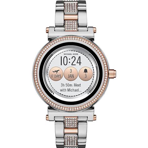 michael kors access smartwatch 42mm stainless steel two-tone stainless steel|Michael Kors .